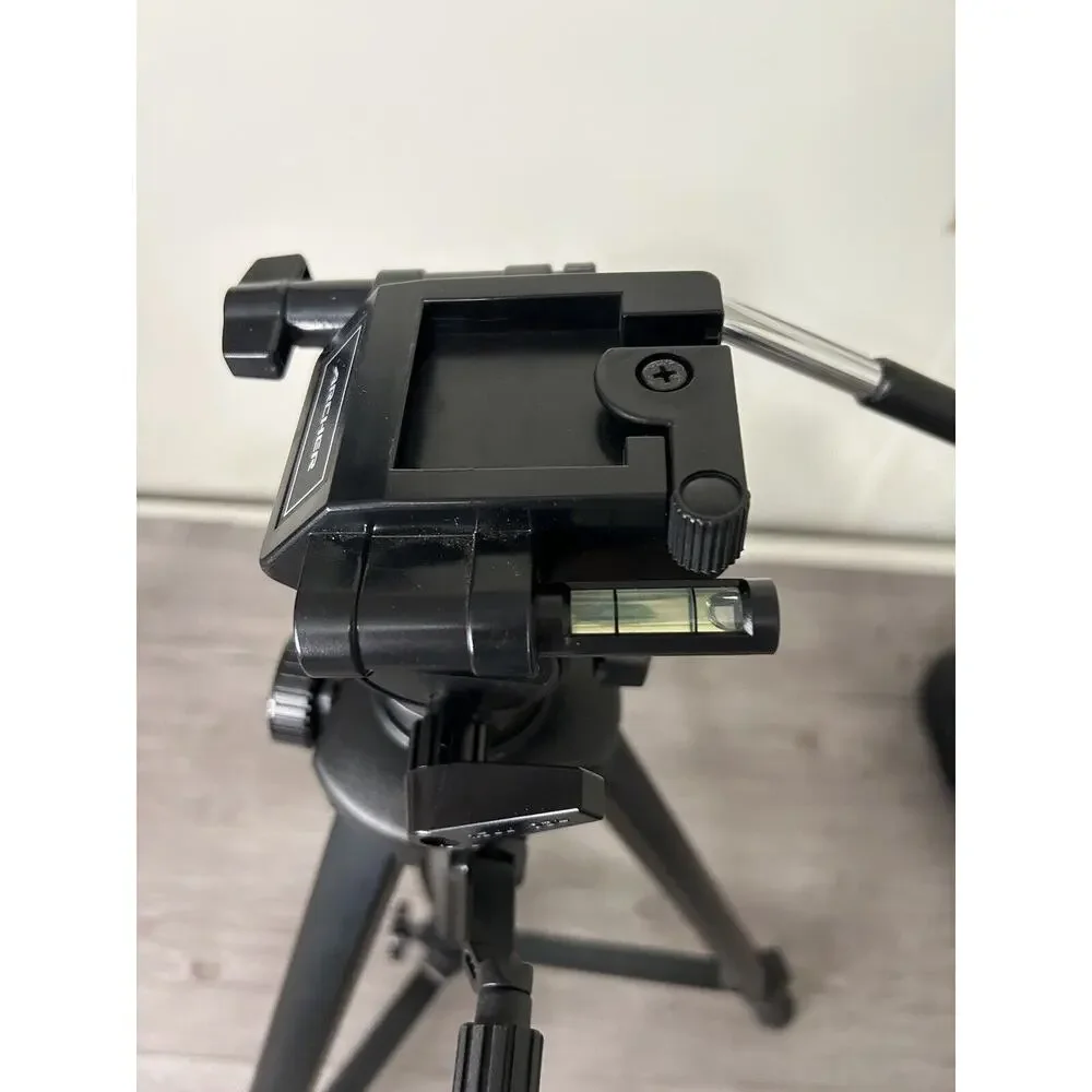 Archer Adjustable Camera Tripod. Adjust 25”-63”. With Carrying Case.